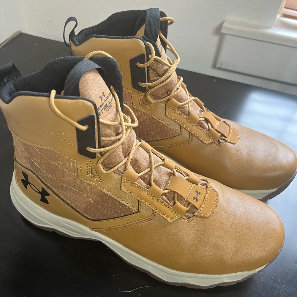 Under Armour Brown High-Top Boots